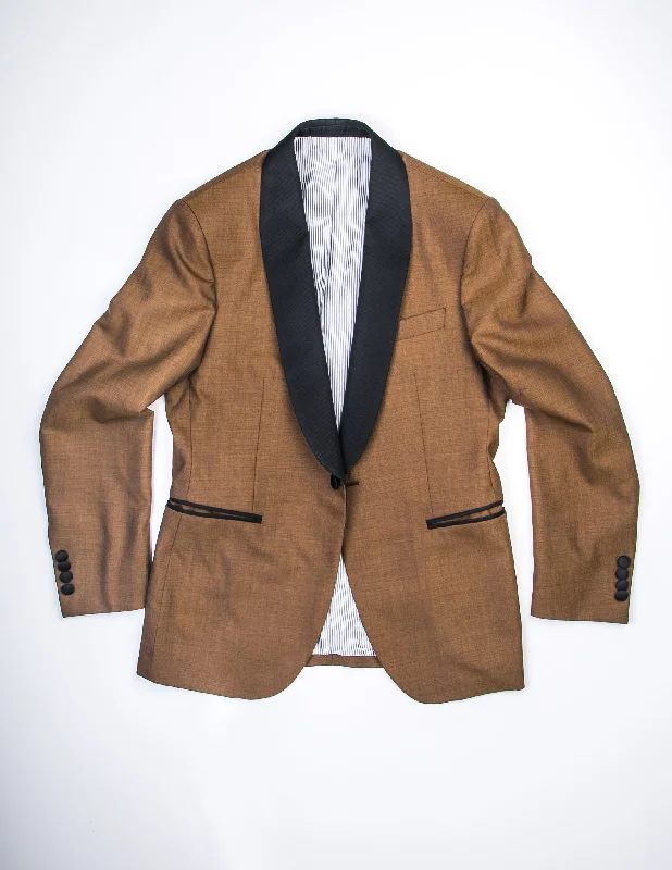 Men's Suits with Personalized LiningsFINAL SALE: BKT50 Shawl Collar Dinner Jacket - Copper