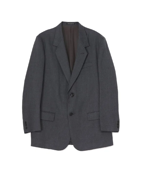 Classic Men's Three-Piece SuitsSUIT GABARDINE JACKET WITH 2-BUTTONS