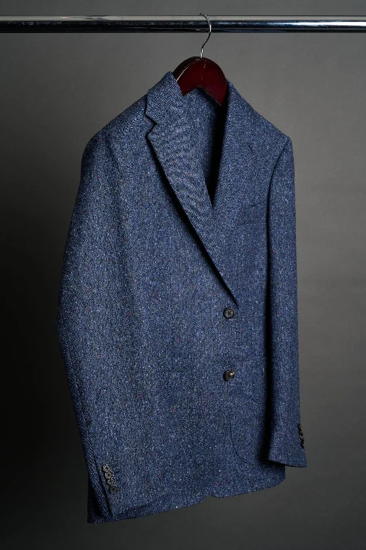 Men's Suits with Slim FitsEnglish Donegal Tweed Jacket