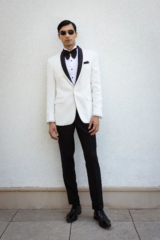 Men's Suits for Creative FieldsOpaline Ovation White Tuxedo Jacket.