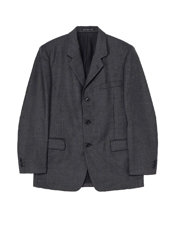 Men's Suits with Ticket PocketsSUIT SERGE CDH 3BS JACKET