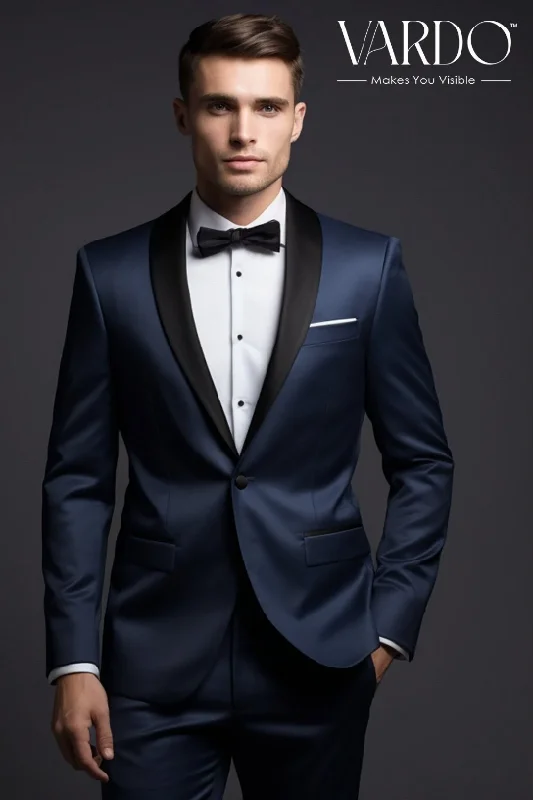 Men's Suits with Plastic ButtonsMen Suits, Suits For Man, Classic Dark Blue Tuxedo Suit for Men piece Wedding Suit, Double Breasted, Formal Fashion Slim Fit Suit