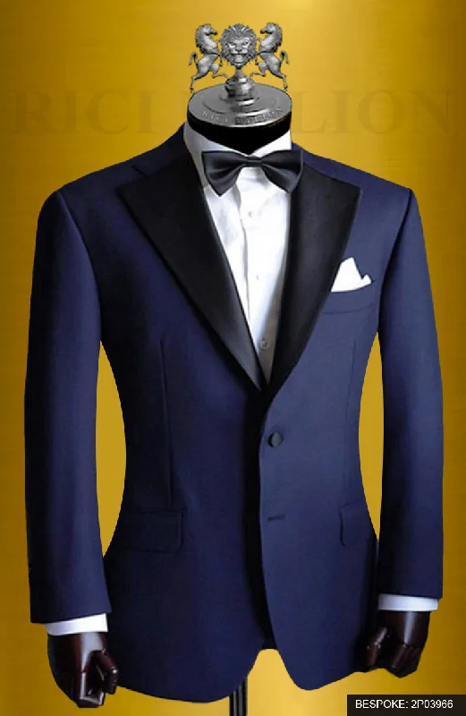 Men's Suits with Heavy-Duty ButtonsIron Two Piece Suit