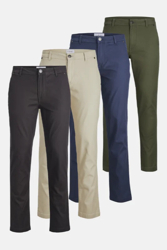 Men's Suits with Peak LapelsPerformance Structure Trousers (Regular) - Package Deal (4 pcs.)