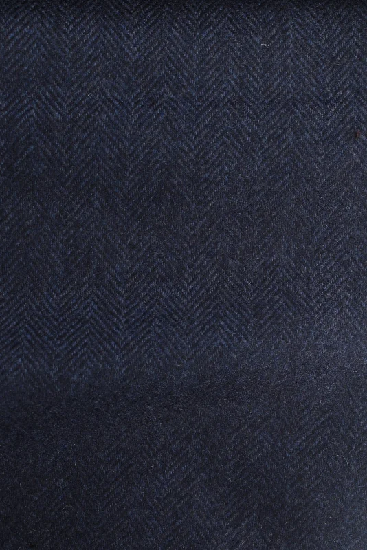 Navy Herringbone