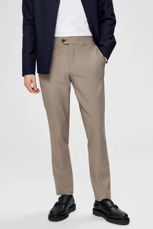 Unique Men's Made-to-Measure SuitsPerformance Premium Trousers - Beige