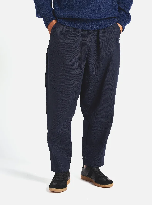 Best Men's Tailored SuitsUniversal Works Braga Pant in Navy Winter Twill