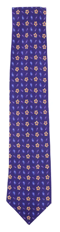 Versatile Men's Black Tie SuitsFinamore Napoli Purple Tie