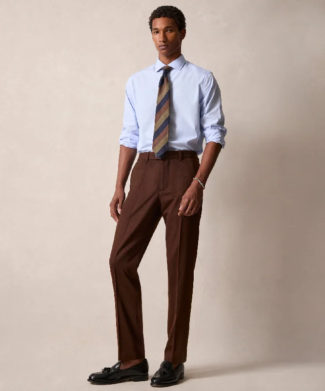 Men's Suits for Cocktail PartiesItalian Cashmere Sutton Trouser in Chocolate