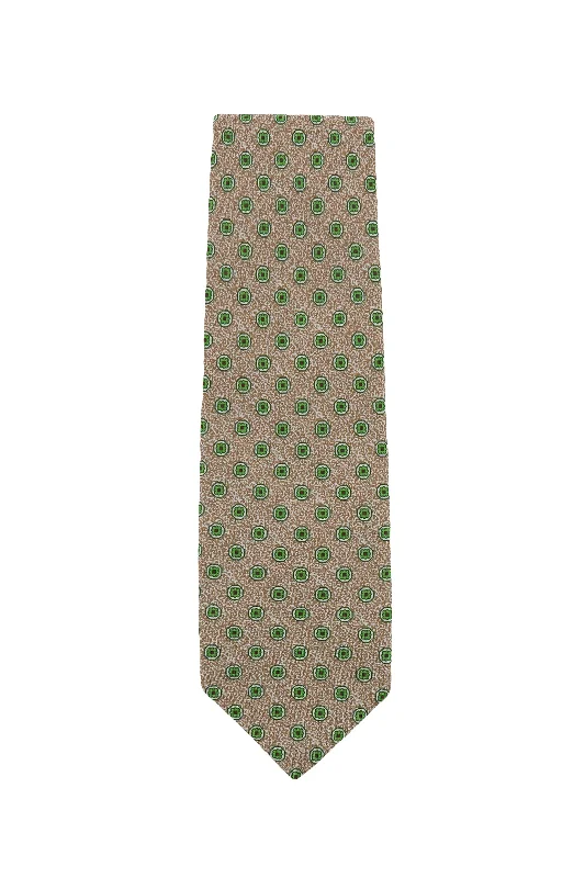 High-Quality Men's Custom SuitsFinamore Napoli Light Brown Tie