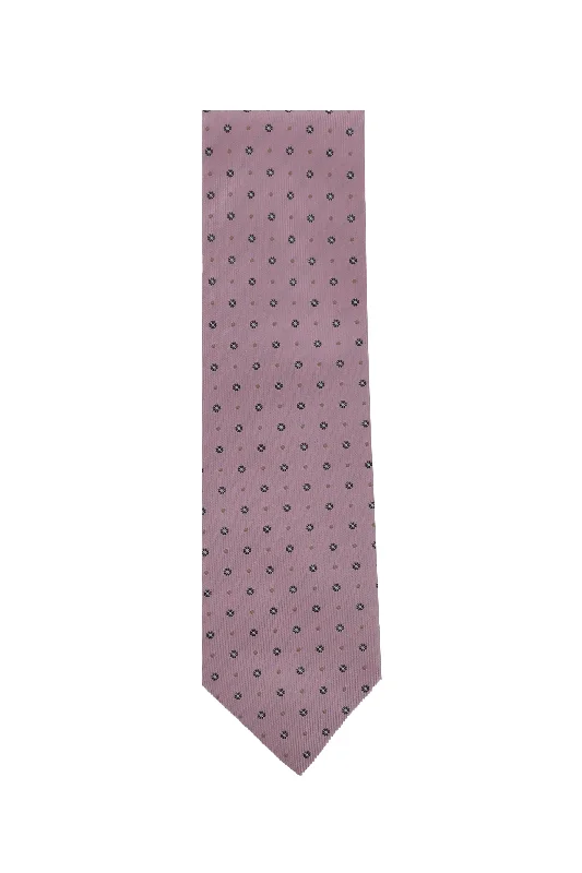 Men's Suits with Solid ColorsCesare Attolini Pink Tie