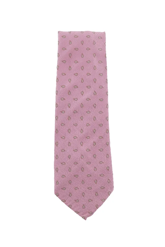 Men's Suits for Corporate SettingsFinamore Napoli Pink Tie