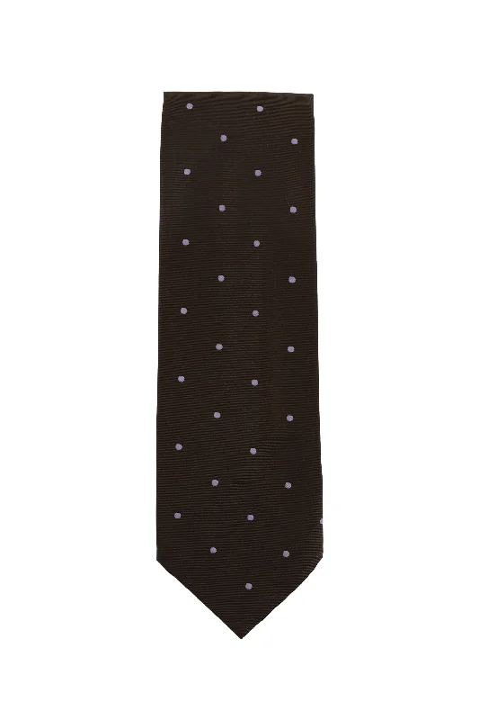 Men's Suits with Patch PocketsCesare Attolini Brown Tie