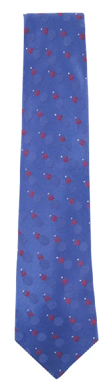 Practical Men's Machine-Washable SuitsBarba Napoli Blue Tie