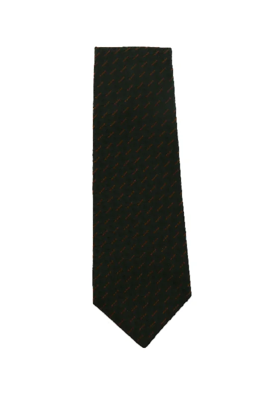 Men's Suits for Job InterviewsKiton Dark Green Tie