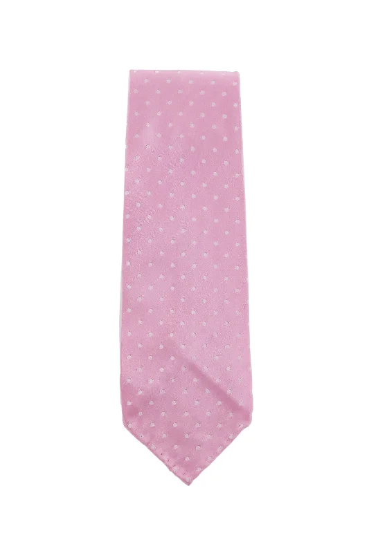 Elegant Men's Linen SuitsFinamore Napoli Pink Tie