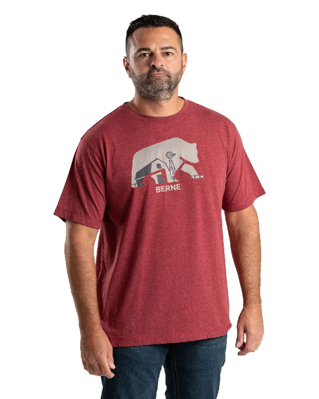 Comfortable Men's Polo ShirtsBig Bear Barn T-Shirt