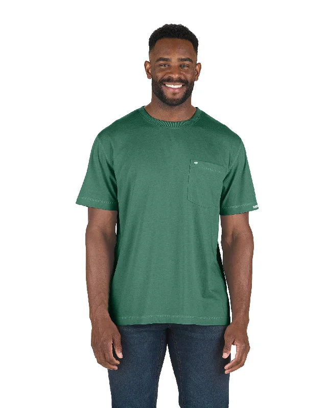 Men's Shirts with Button-Down CollarsPerformance Short Sleeve Pocket Tee