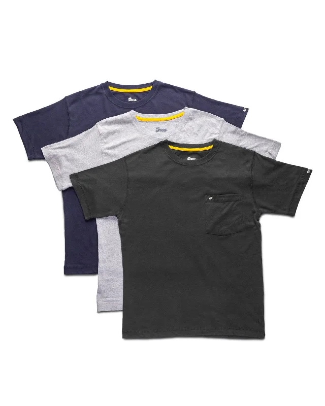 Men's Shirts with French CuffsPerformance Short Sleeve Pocket T-Shirt 3-Pack