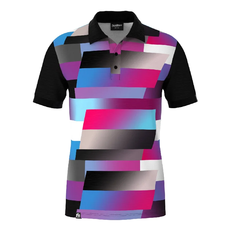 Men's Shirts with Patchwork PatternsCopycat Polo Shirt