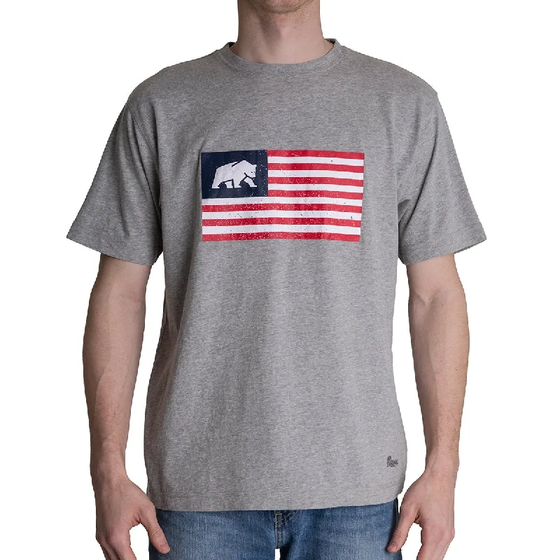 Men's Shirts with Short PlacketsBerne Ol' Glory Graphic Tee