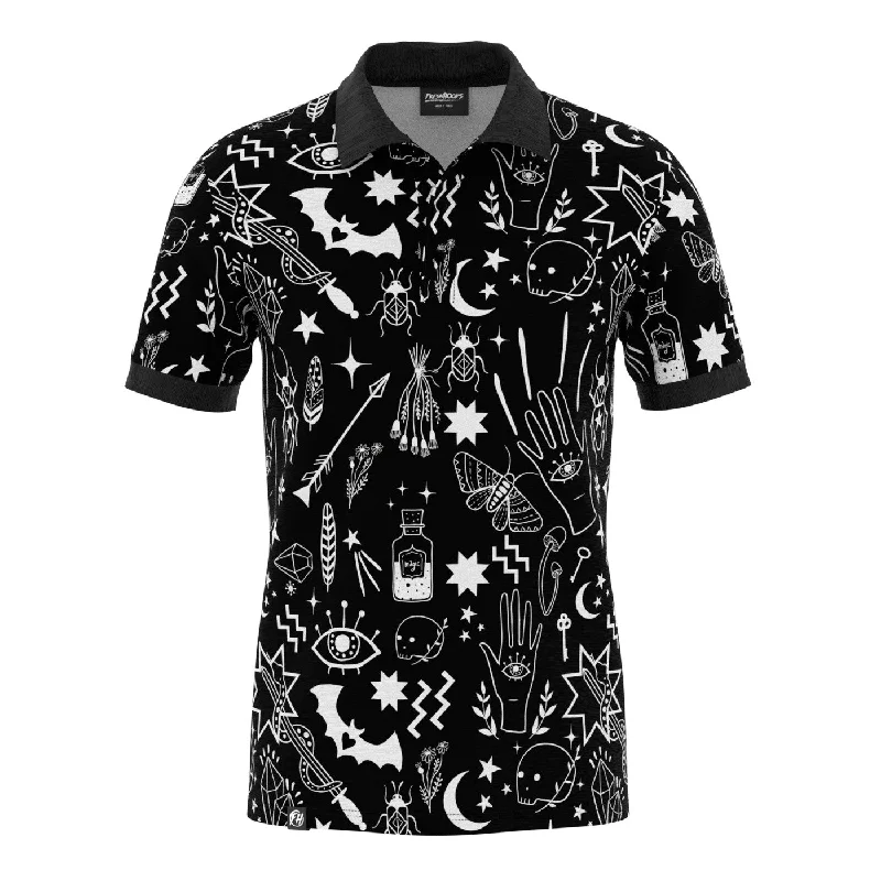 Men's Shirts with Ruffled HemlinesEnchanted Items Polo Shirt