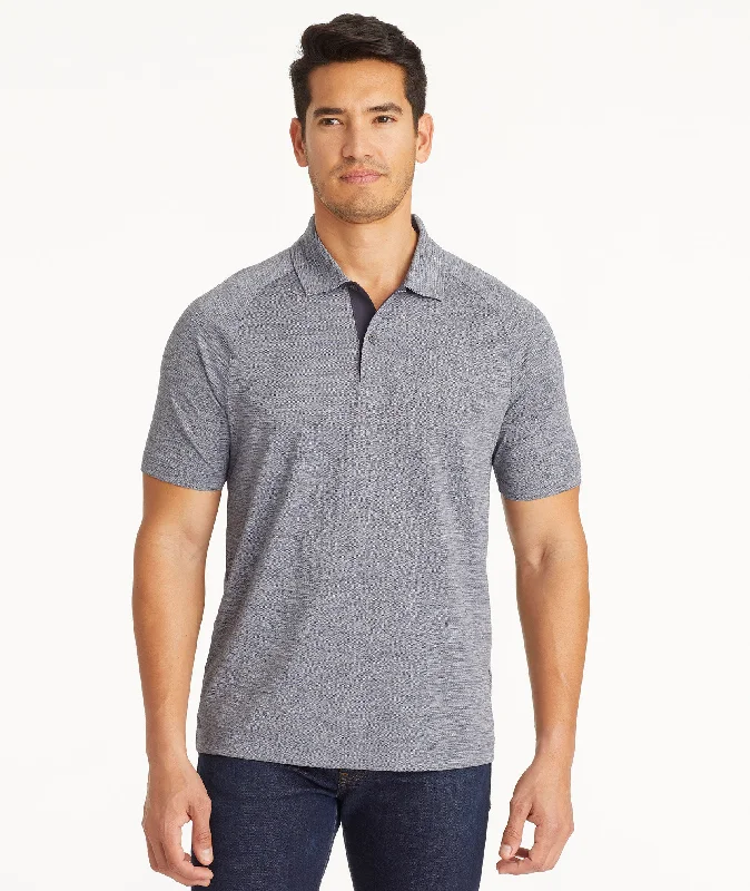 Casual Men's T-ShirtsHeathered Performance Polo