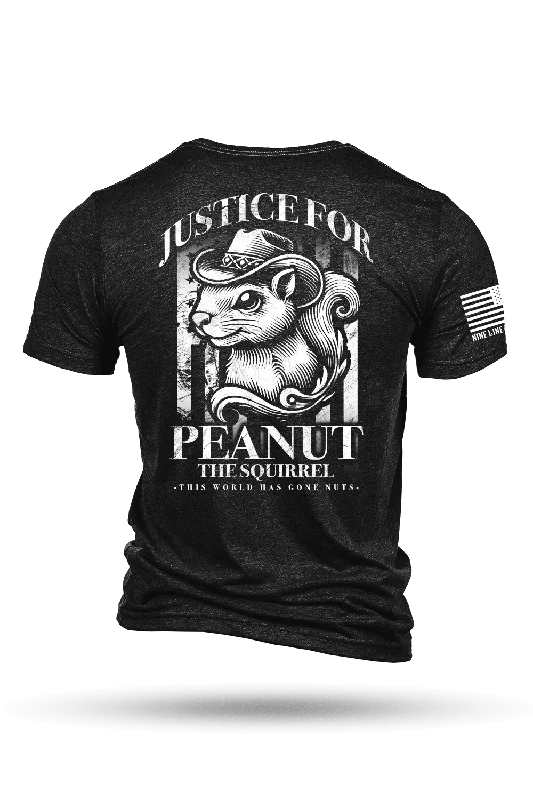 Men's Shirts for HikingJustice For Peanut - T-Shirt