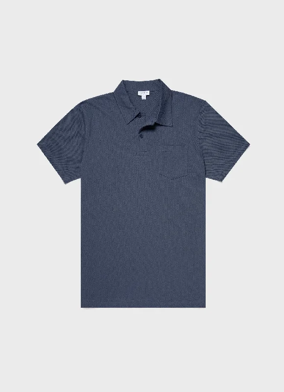 Versatile Men's Tank TopsMen's Riviera Polo Shirt in Slate Blue