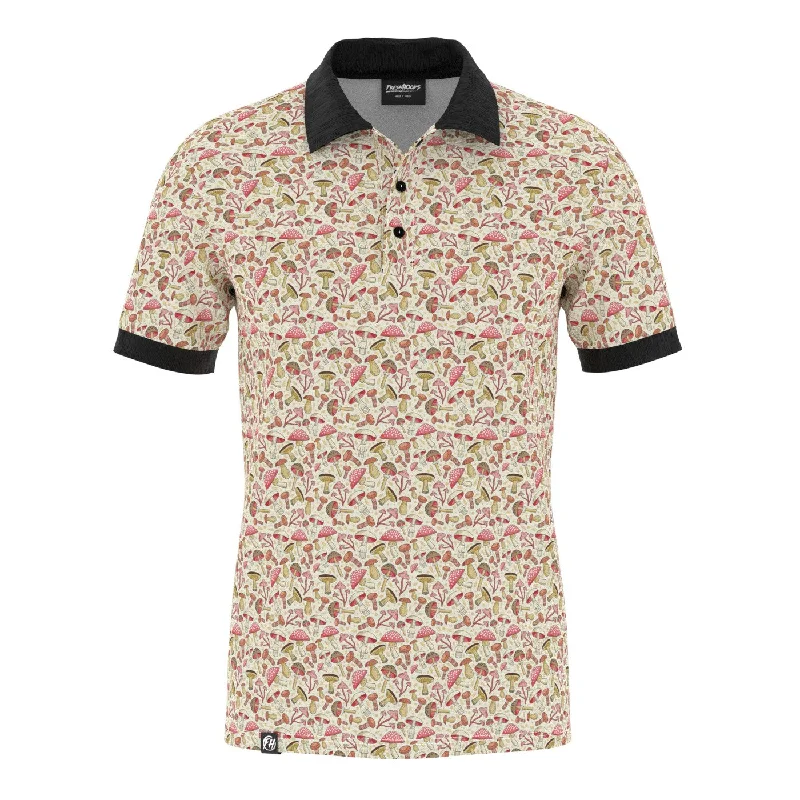 Men's Sleeveless TopsMushroom Polo Shirt