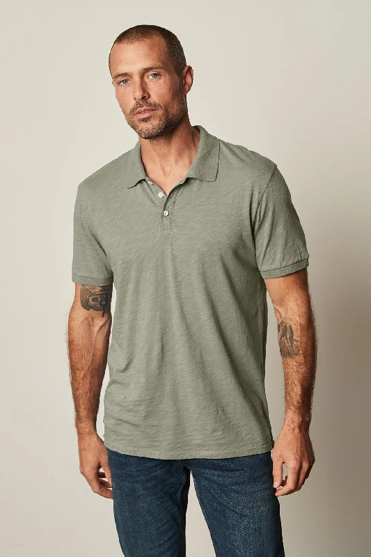 Men's Shirts with Appliqué DetailsNIKO POLO