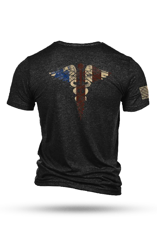 Men's Shirts with Spread CollarsNurse Flag - T-Shirt