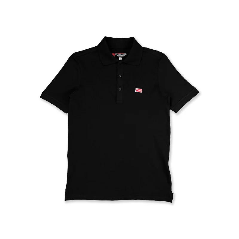 Men's Shirts with Zippered PocketsTMC Flag (1 inch) Polo - Black