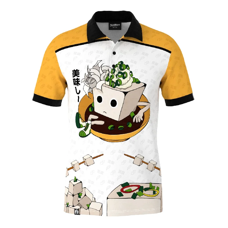 Men's Shirts with CollarsTofu-Chan Polo Shirt