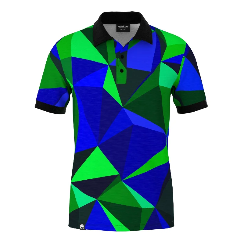 Men's Shirts with Raw-Edge HemlinesToxicity Polo Shirt