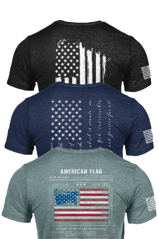 Men's Shirts for HikingFreedom Pack - T-Shirt 3-Pack