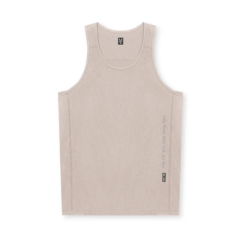 Men's Shirts with Checkered Patterns0754. AeroSilver® Training Singlet - Chai "OTWR"