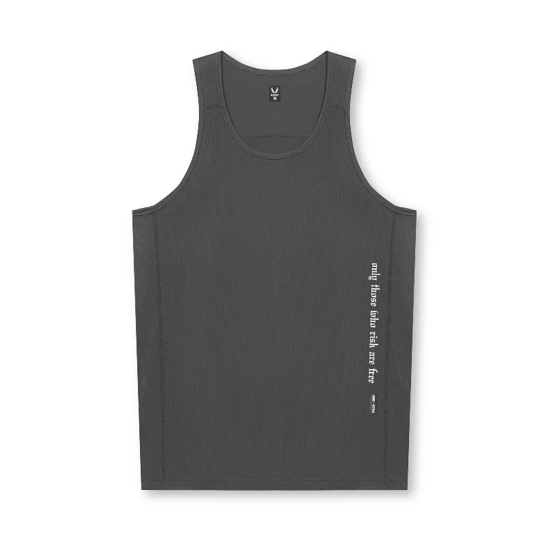 Men's Shirts with Embroidered Designs0754. AeroSilver® Training Singlet - Space Grey "OTWR"