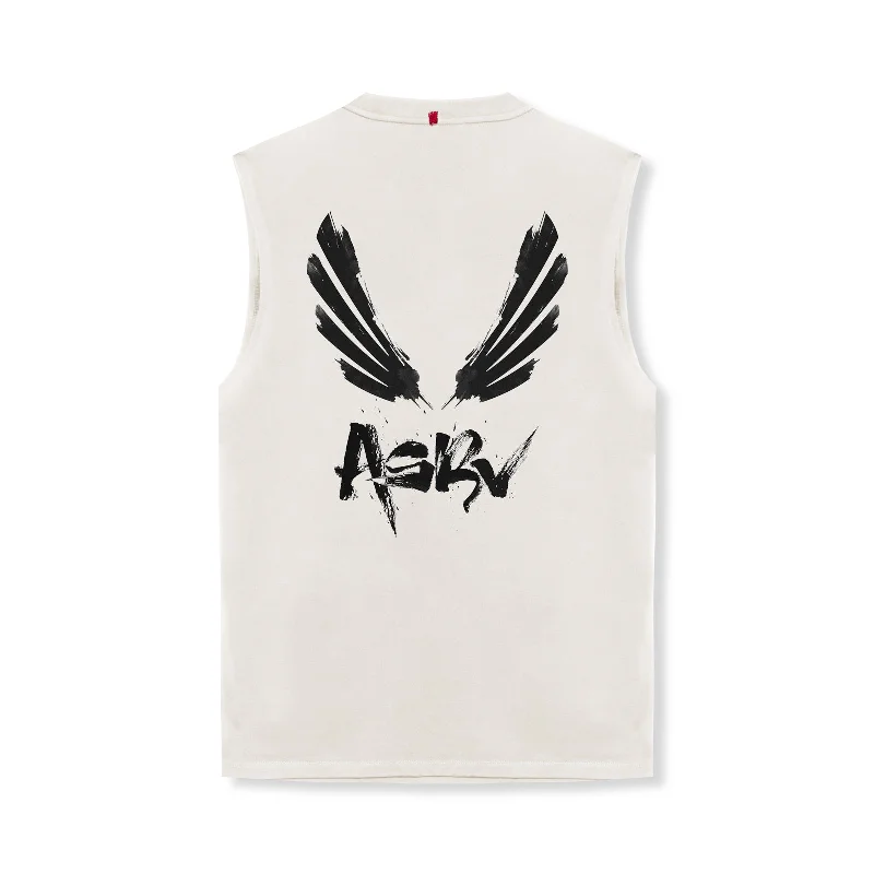 Men's Shirts with Double-Breasted Designs0807. Tech Essential™ Relaxed Cutoff   -   Stone "Brush Wings/ASRV"