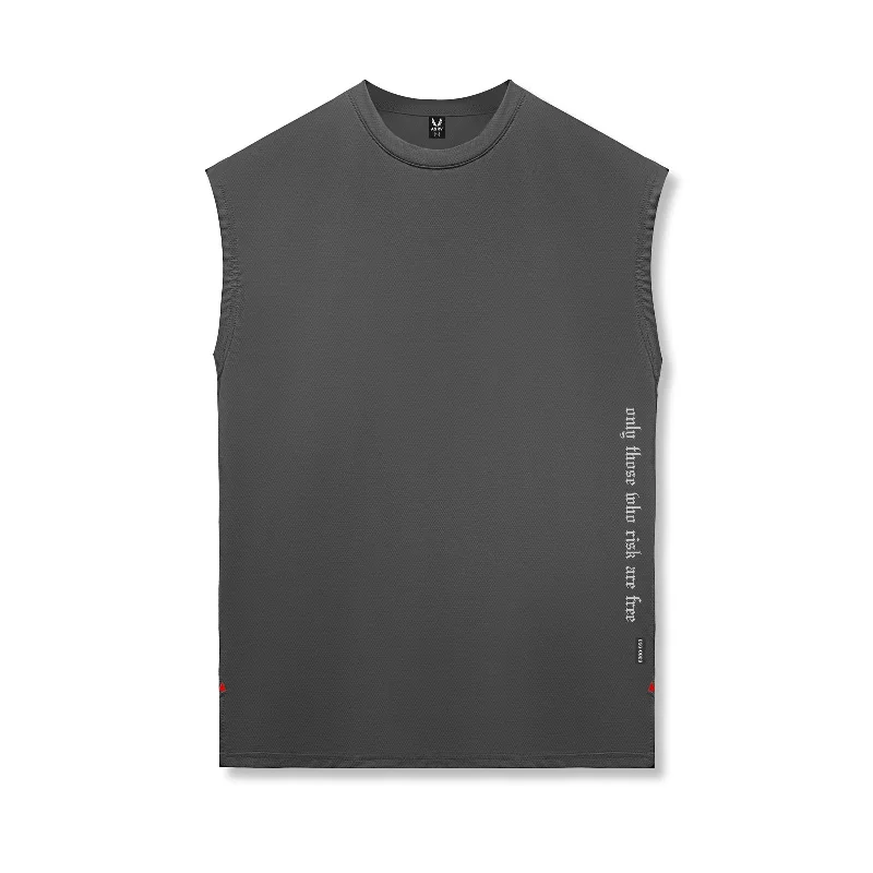 Men's Shirts with Button-Down Collars0829. Silver-Lite™ 2.0 Oversized Cutoff - Space Grey "OTWR"