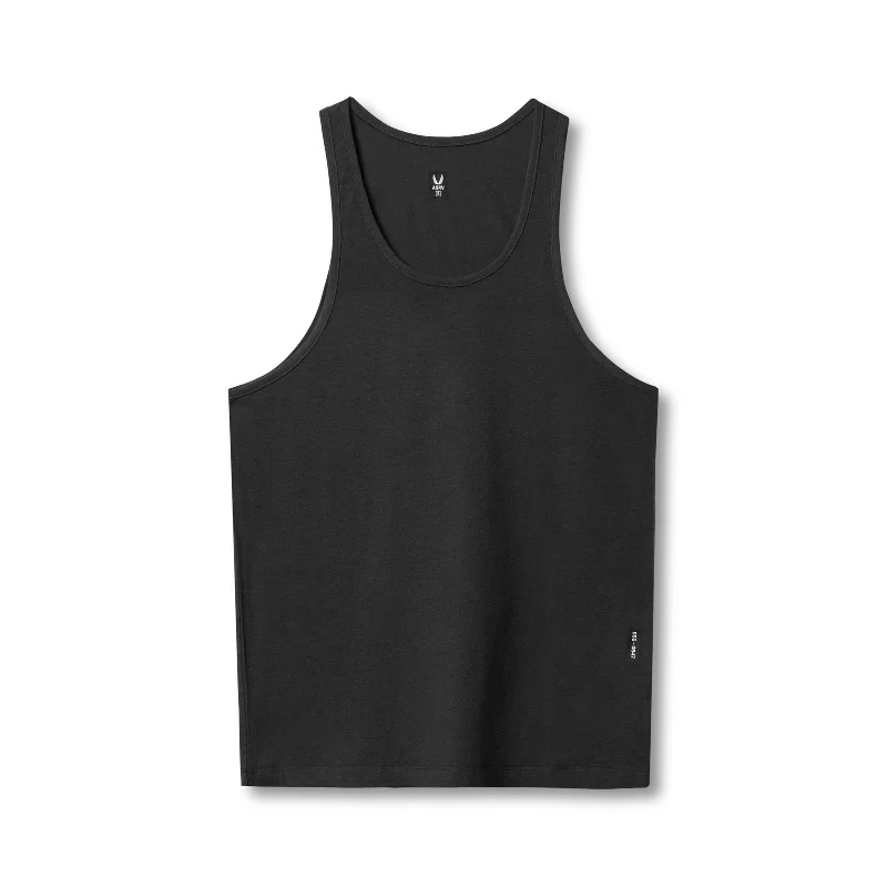 Men's Shirts for Boating0847. CottonPlus™ Standard Slim Tank - Black