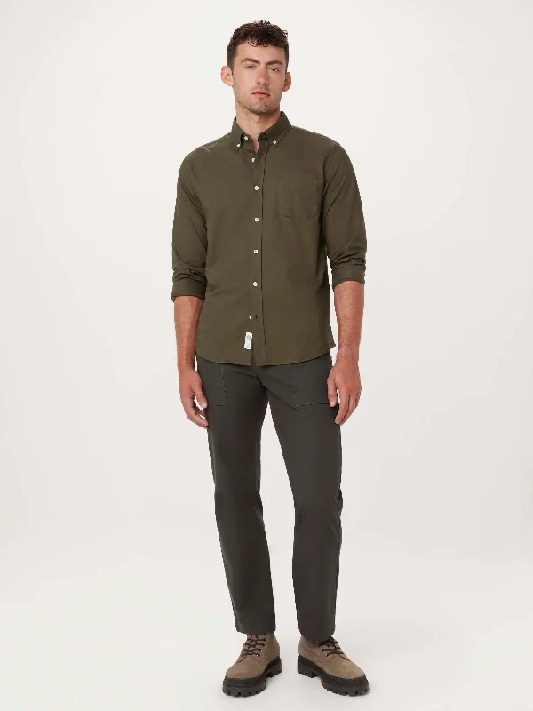 Men's Graphic Print T-Shirts for a Statement LookThe Jasper Oxford Shirt in Rosin