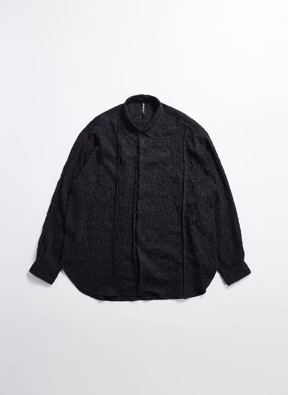 Men's Spread-Collar Shirts for a Bold StatementRayon Nylon Distort Lace Shirt