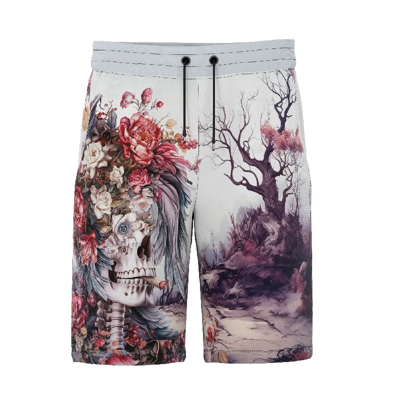 Men's Pants with Turn-Up CuffsA Surreal Farewell Shorts