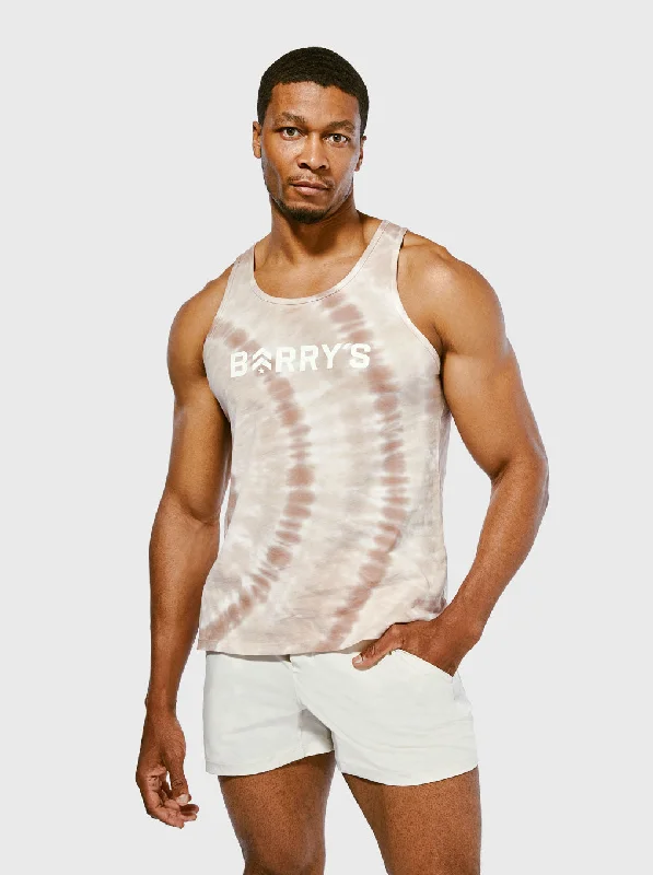 Classic Men's Button-Up ShirtsBARRY'S SPIRAL TIE DYE TANK