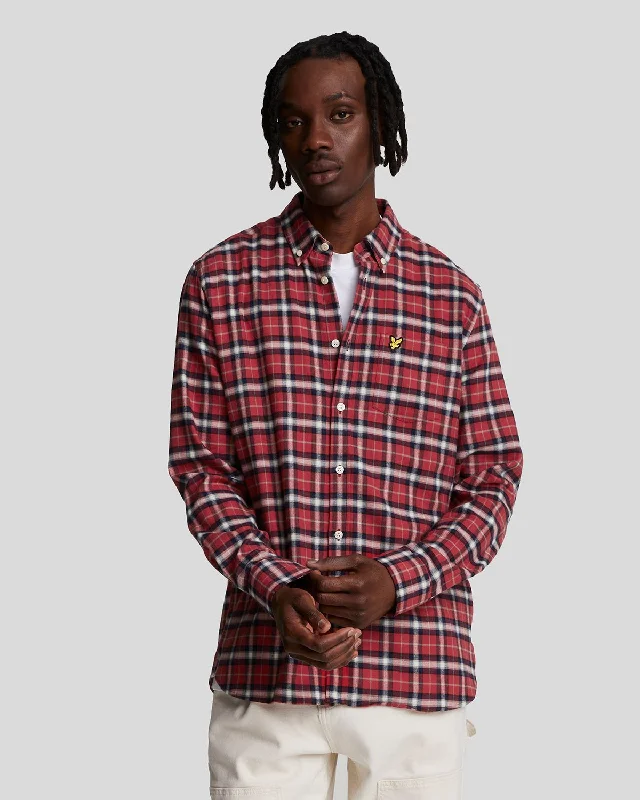 Men's Insulated Shirts for Cold WeatherCheck Flannel Shirt