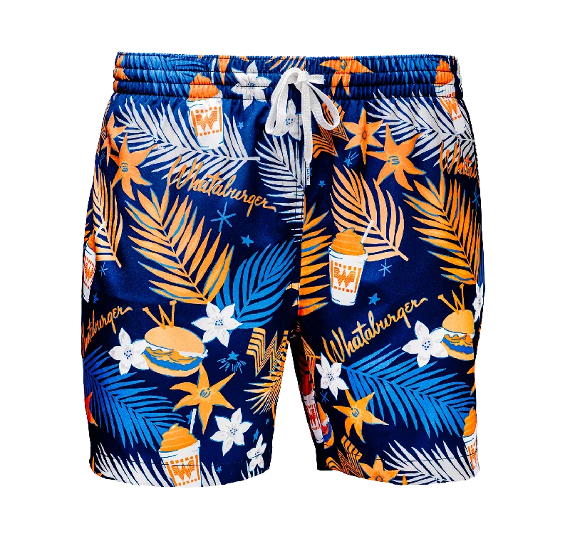 Men's Pants with Deep PocketsChubbies® Tropical Lined Swim Trunks