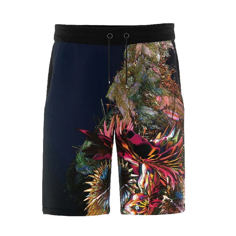 Men's Solid-Colored Pants for VersatilityCoral Bouquet Shorts