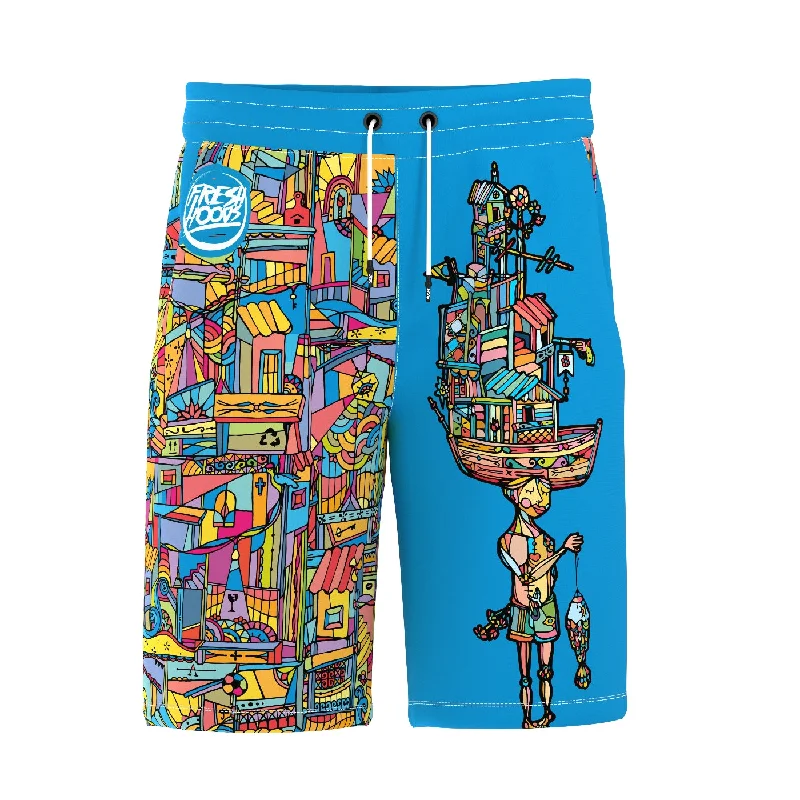 Men's Pants with Functional PocketsFavela Shorts