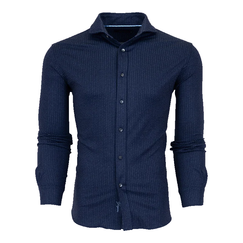 Men's Custom-Fit Shirts for a Personalized LookHerringbow Woodward Knit Shirt